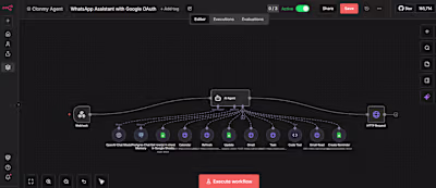 Developed a fully automated WhatsApp Business chatbot using ...