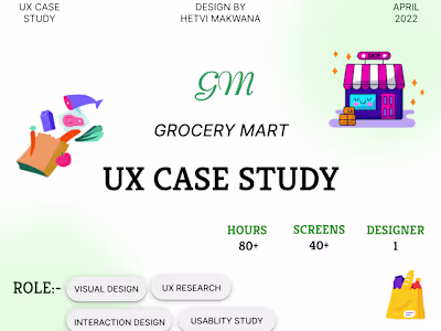 Grocery Mart App