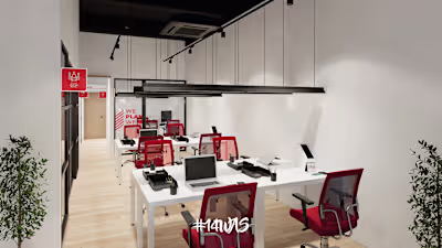 'OFFICE IAQ' @ Northbank, TT3 | Visualization :: Behance