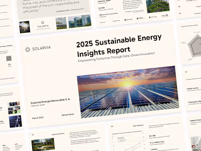 SOLARVIA Investor Insights Deck
