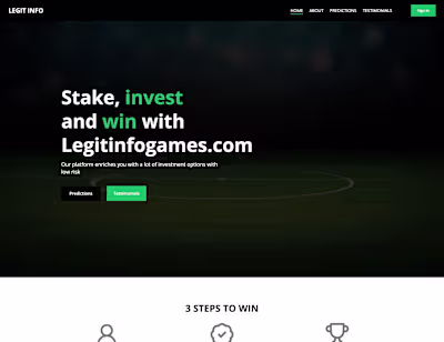 Legit Info Games