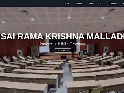 Sai Rama Krishna’s Website