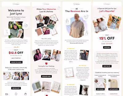 Just Lyne | Email Designs