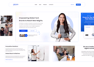 Agency Landing Page | CIRCURA
