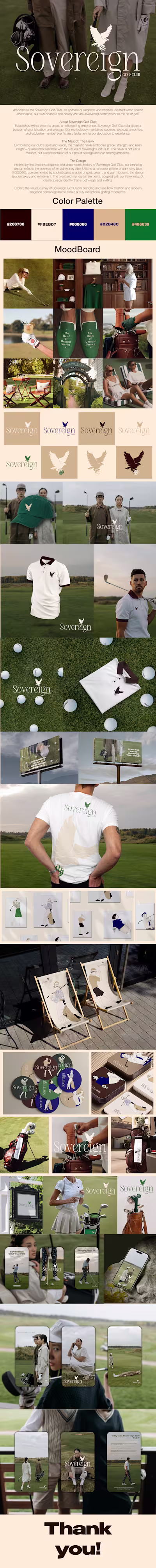 Sovereign Golf Club Branding