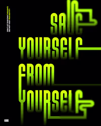 Poster - Save Yourself From Yourself