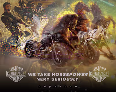 Harley Davidson - 'Horsepower' Ad