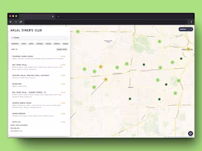Location-based Food Discovery App