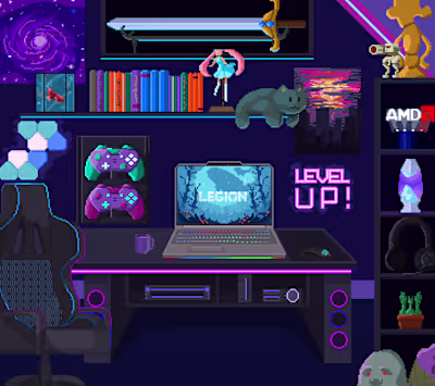 Ad for Legion notebook model