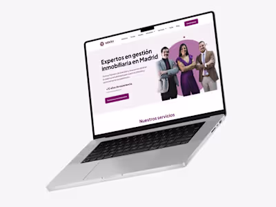 Redesigning a Spanish Real Estate company website
