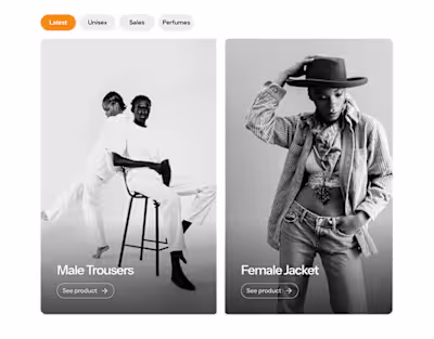 Landing Page Design for KIKI's E-Commerce Website