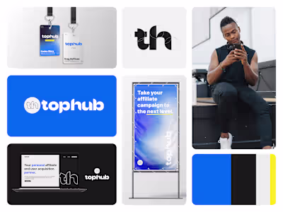 Branding work for TopHub Co. Drop 🔵 in the comments if you ...