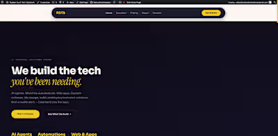 Rubber Duck Tech Solutions — WordPress & AI Agency Site