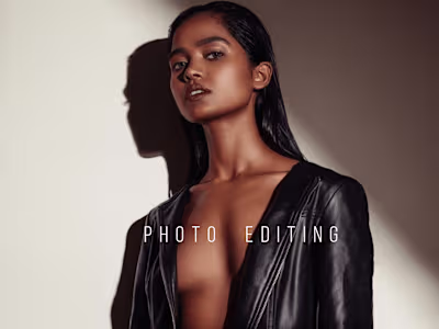 Product Photography & Retouching