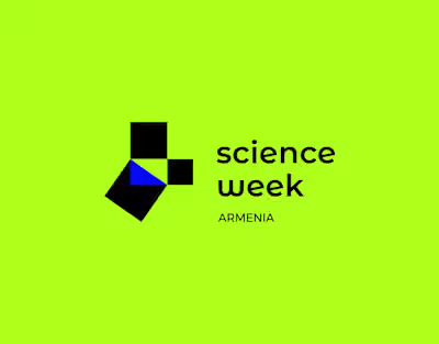 Visual identity and key visual for Science Week Armenia