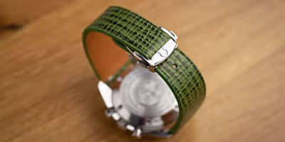 Genteel Handmade’s Custom Straps For Omega Deployant Clasps Are…