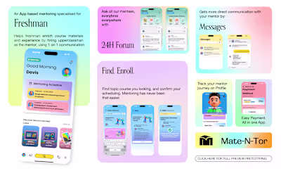 Mate N' Tor - Mentoring app for Freshman College