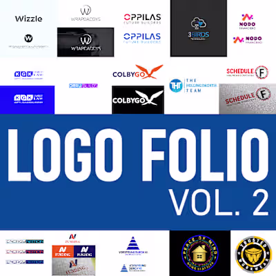 Logo & Brand Identity Folio Vol. 2 — Modern Minimal Designs