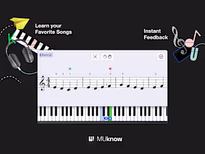 MUKnow - Learn Piano with AI