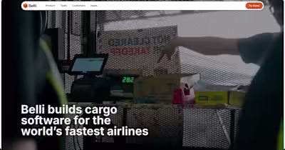 Belli.ai Cargo Workflow Automation and Web Development