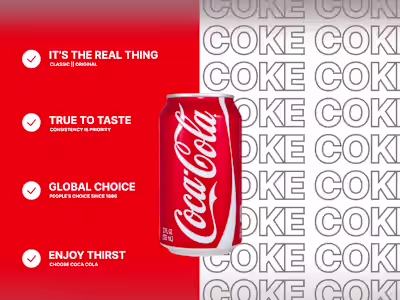 UI Makeover for Coca-Cola
