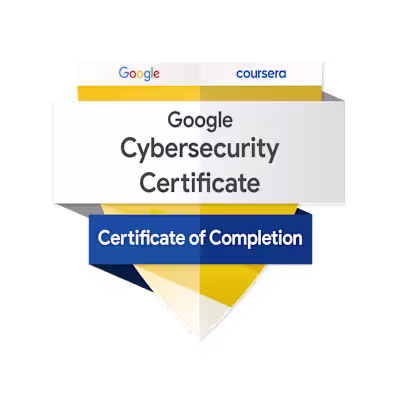 Curso completo de Ciberseguridad ofrecido por Google