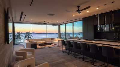 Interior design of the StJohn, USVI house by Modern Villas