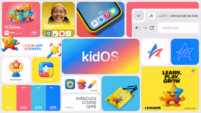 Brand Identity Development for kidOS