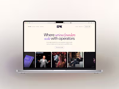 Epic MBA Marketing Site Development