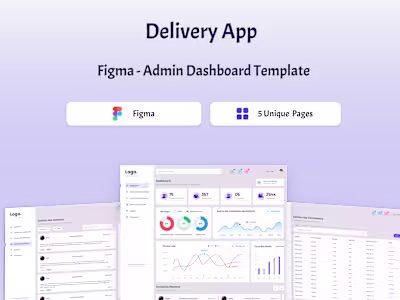 Admin Platform for a Delivery Application