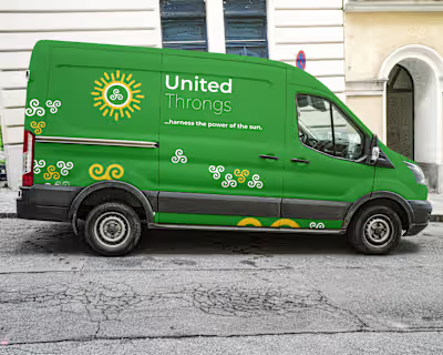 Web Design and Brand Design for United Throngs