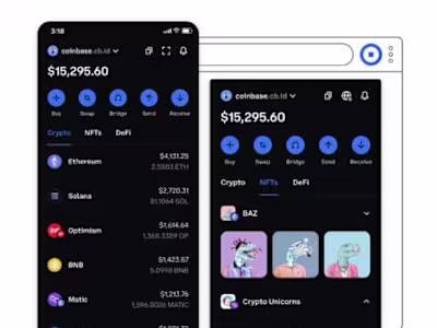 ‎Coinbase Wallet: NFTs & Crypto