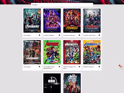Movies search website