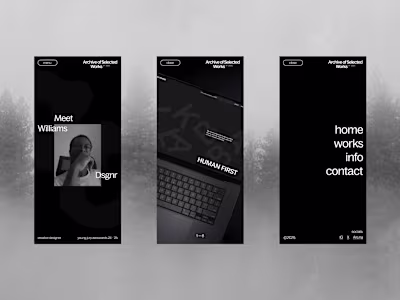 William's Portfolio Website