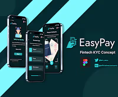 EasyPay Fintech App (KYC Flow) Concept :: Behance
