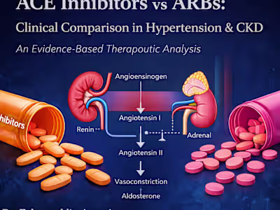 ACE Inhibitors vs ARBs: Mechanism,