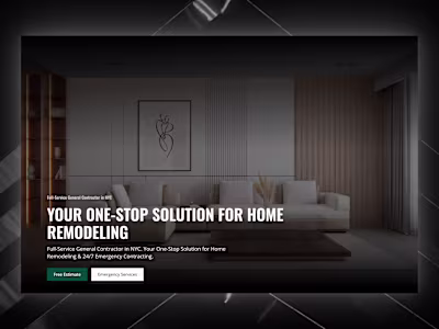 AARNYC Landing Page Design