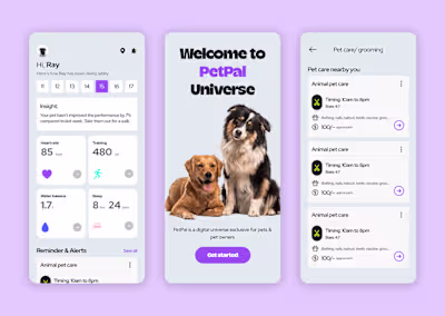 PetPal - A universe for you & your pets (website + app)