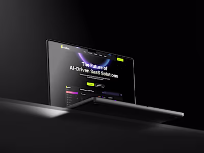 FeekPro – AI SaaS Landing Page Template
