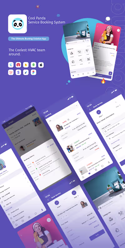 Cool Panda - Flutter Mobile Apps