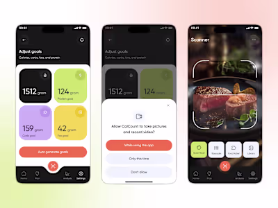 AI-Based Food Calorie Tracker App Development