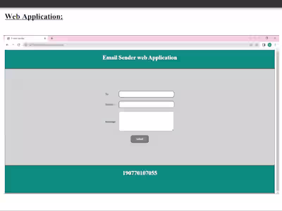 Email Sender System