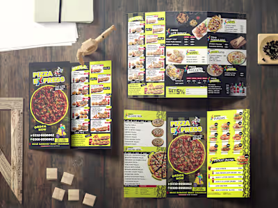 Restaurant Menu Design