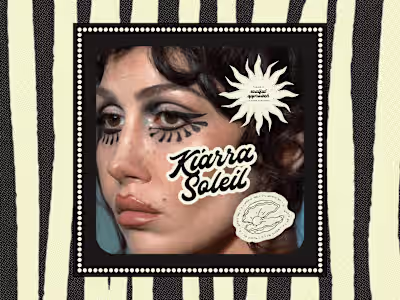 Retro Brand Identity for Kiarra Soleil