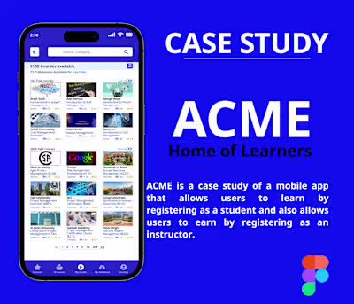Acme Learning App (Case Study)