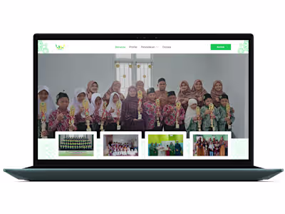 I built the digital identity for Yayasan Al Hamidah from the...