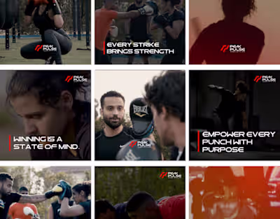 Peak Pulse Martial Arts Academy™ | Social Media Posts :: Behance