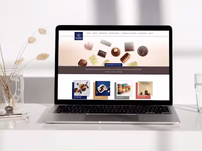 Leonidas Chocolate Website Design and Development