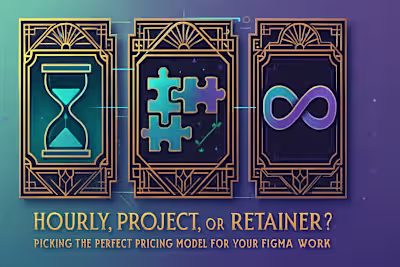 Hourly, Project, or Retainer? Picking the Perfect Pricing Model for Your Figma Work