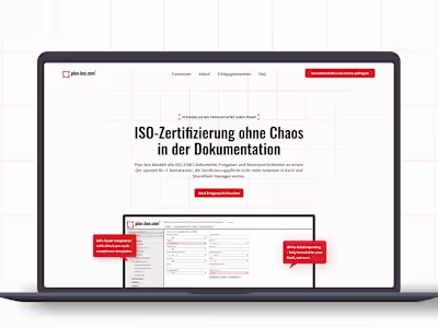 SaaS Landing Page & B2B Funnel Design